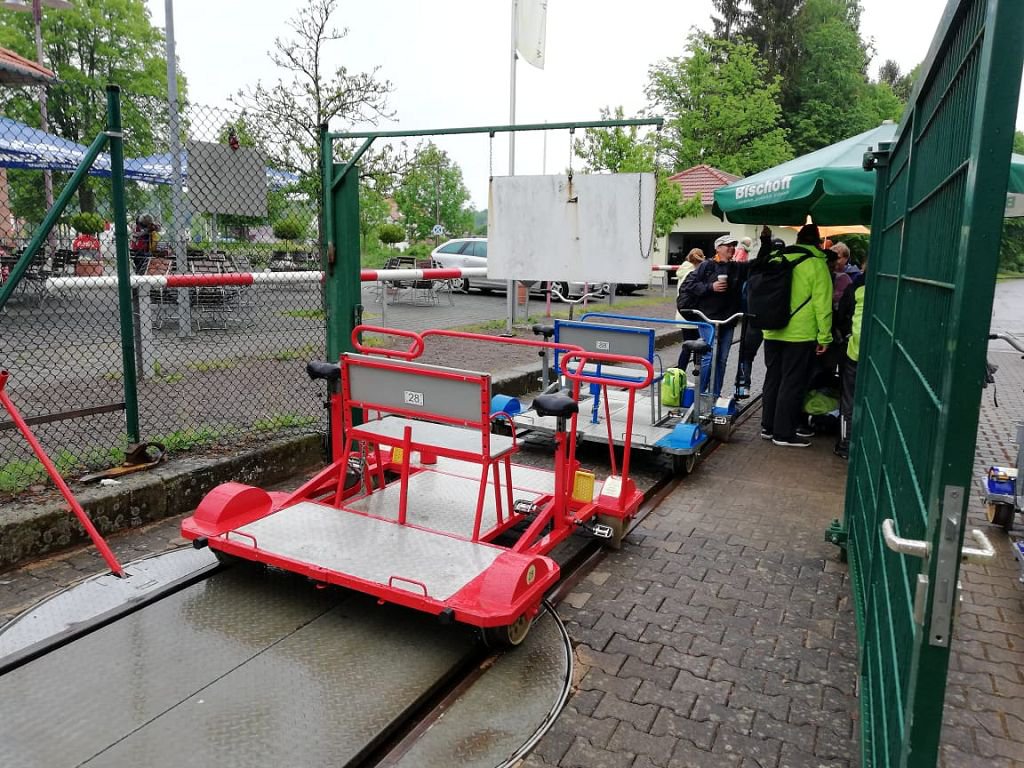 Draisinenevent in Altenglan 2018