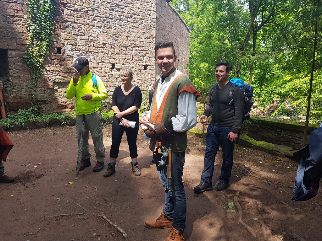 Wanderung zur Burg Berwartstein 2019