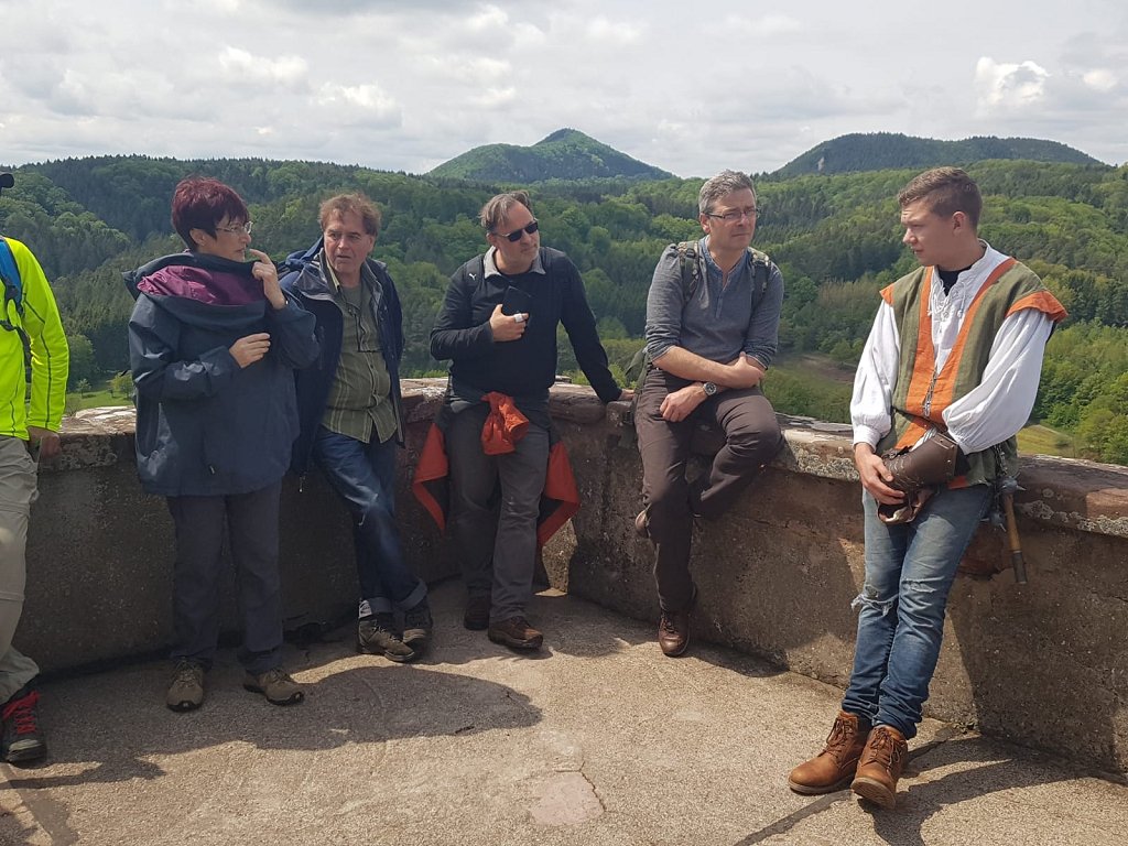 Wanderung zur Burg Berwartstein 2019
