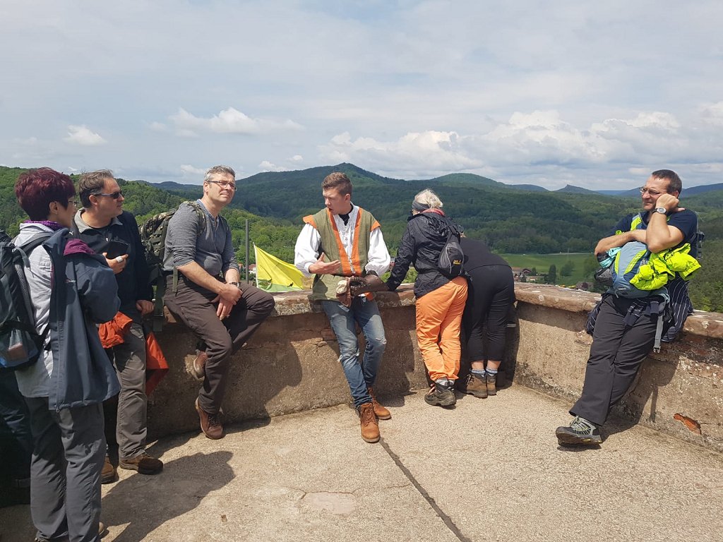 Wanderung zur Burg Berwartstein 2019