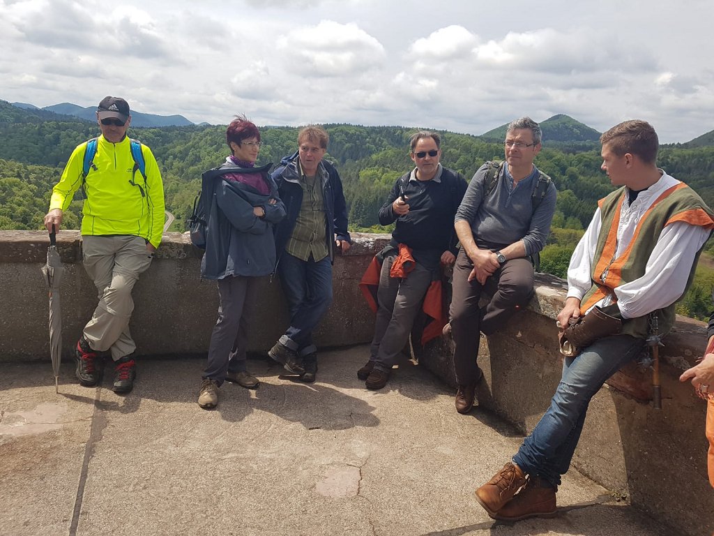 Wanderung zur Burg Berwartstein 2019