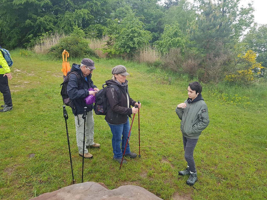 Wanderung zur Burg Berwartstein 2019