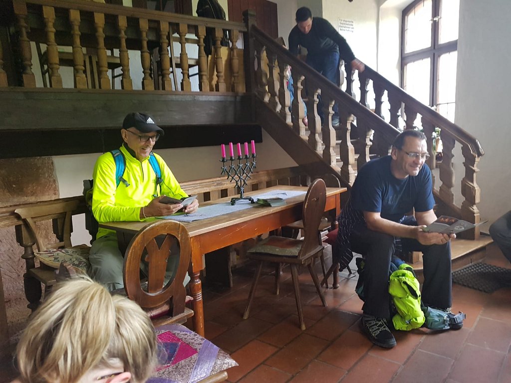 Wanderung zur Burg Berwartstein 2019